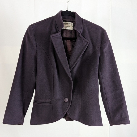 Vintage Canadian Opera Company deep purple blazer - Picture 1 of 11